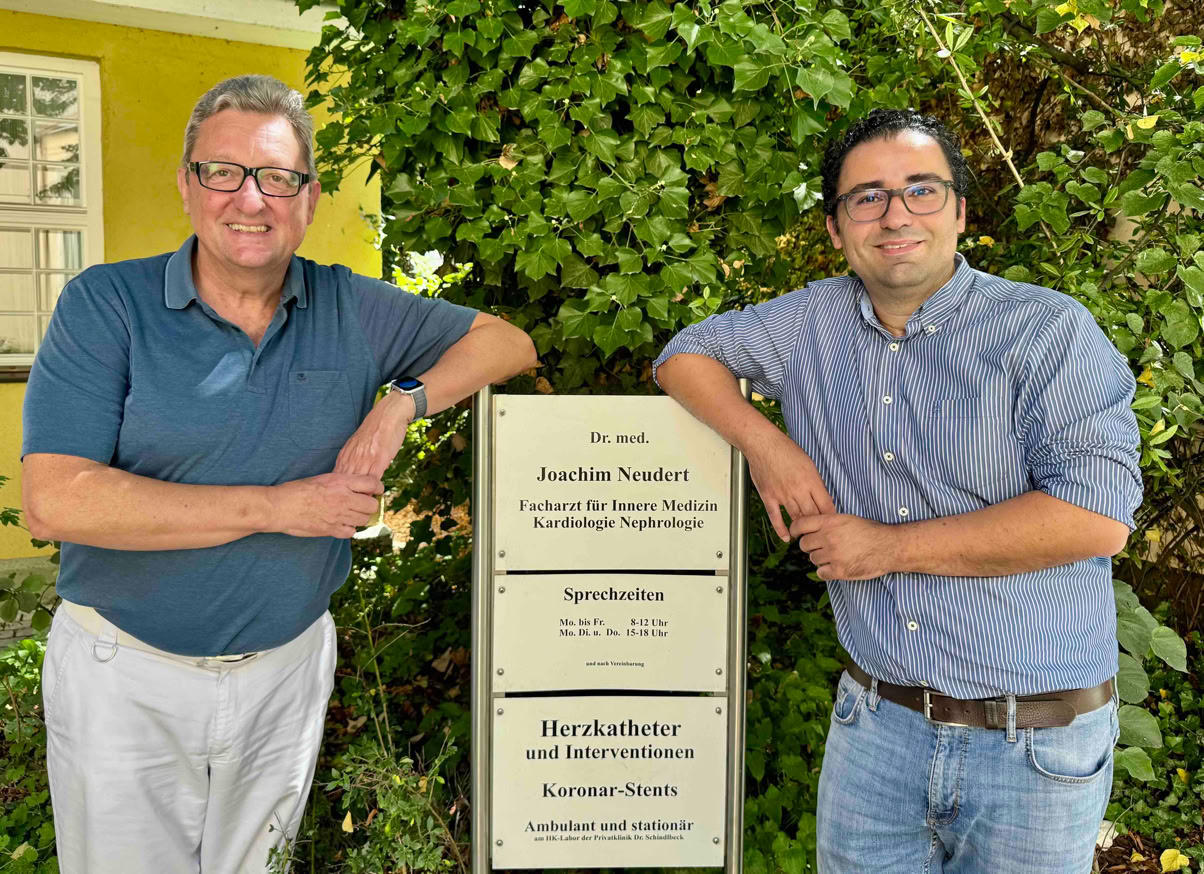 Dr. Neuder  Dr. Jaber Übergabe